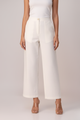 White Sassy Wide Leg Pant