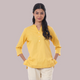 Yellow Solid Short Kurti