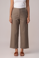 Warm Grey Sassy Wide Leg Pant