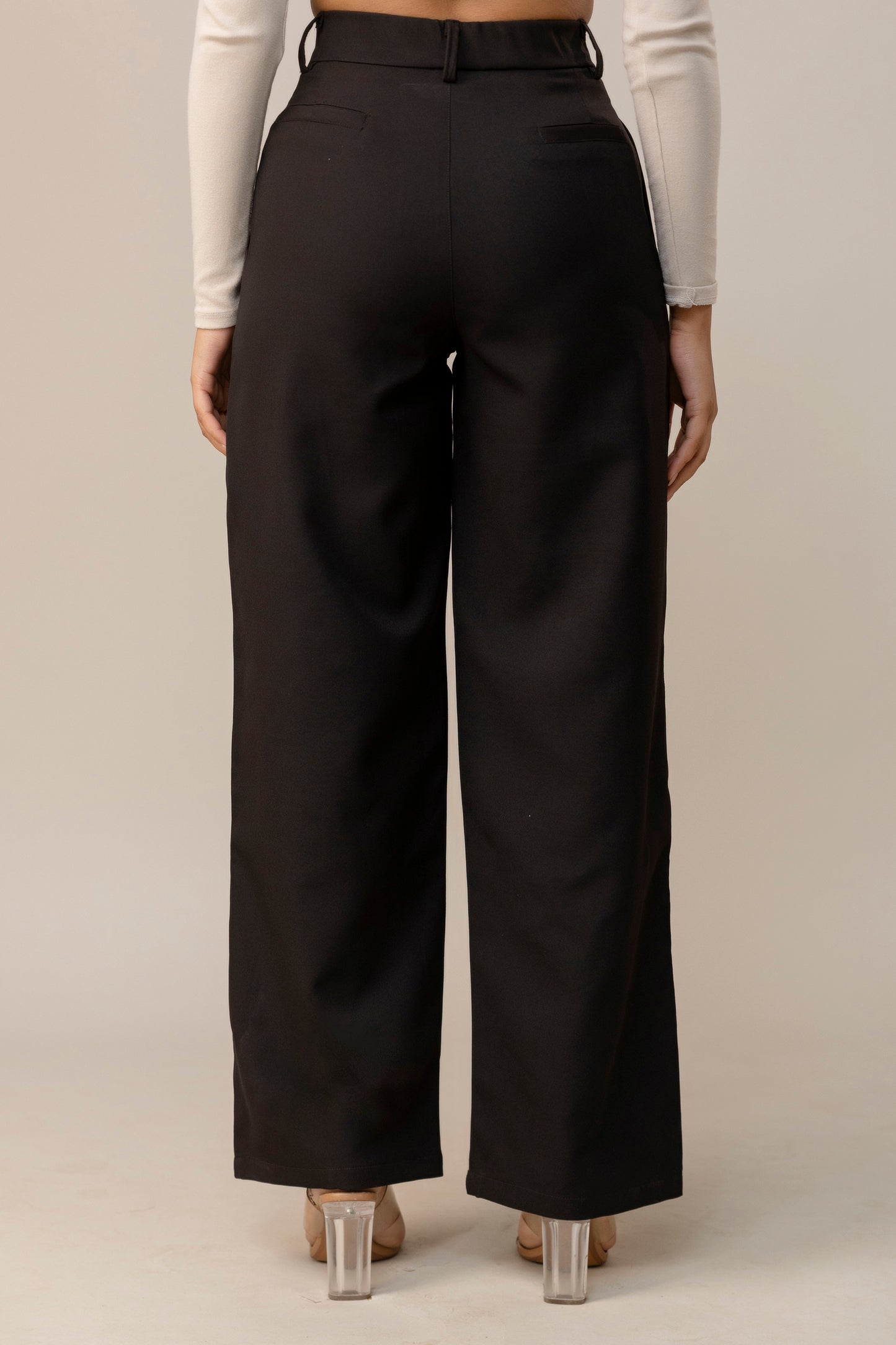 Sassy Black Korean Pants