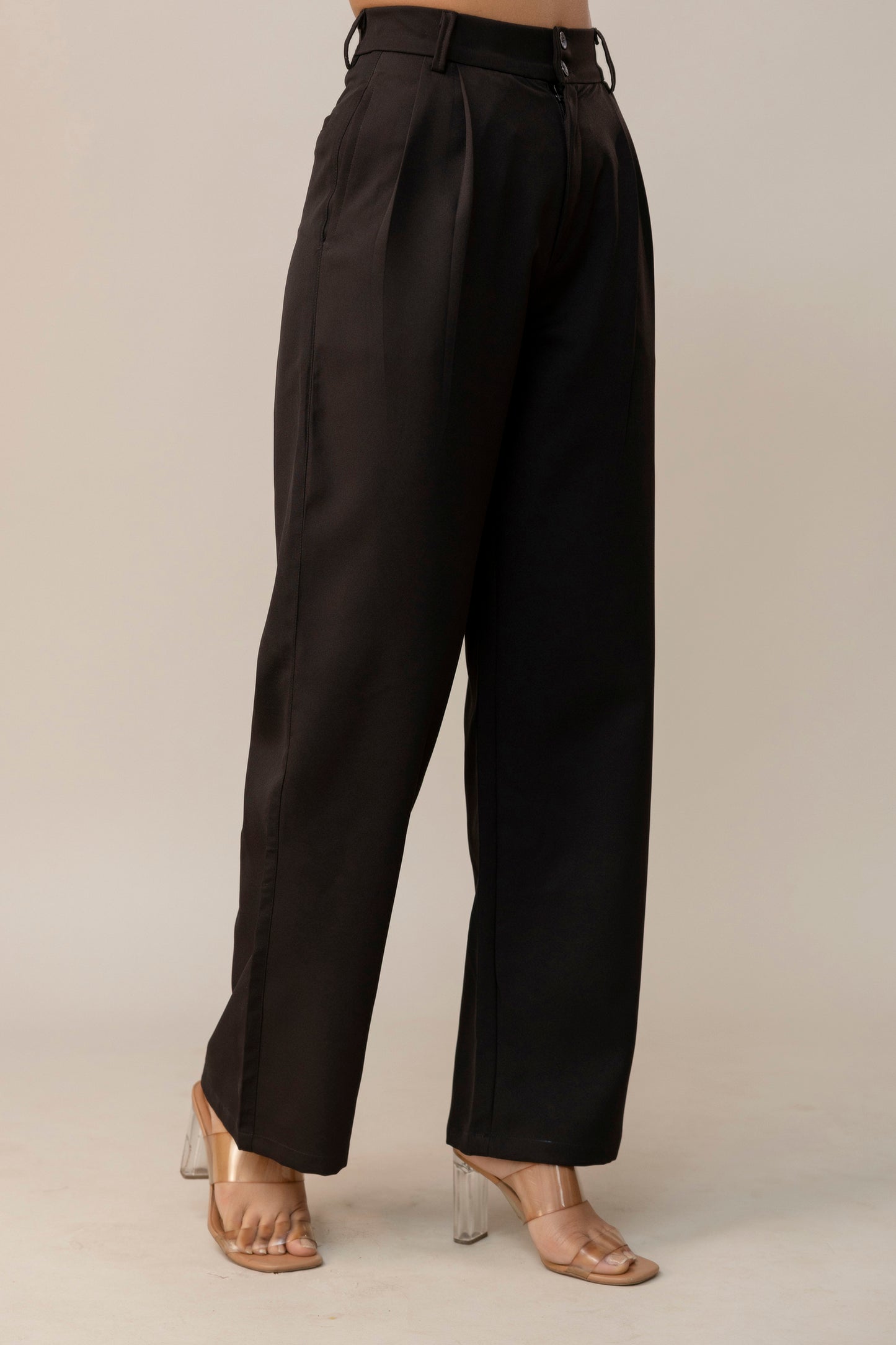 Sassy Black Korean Pants