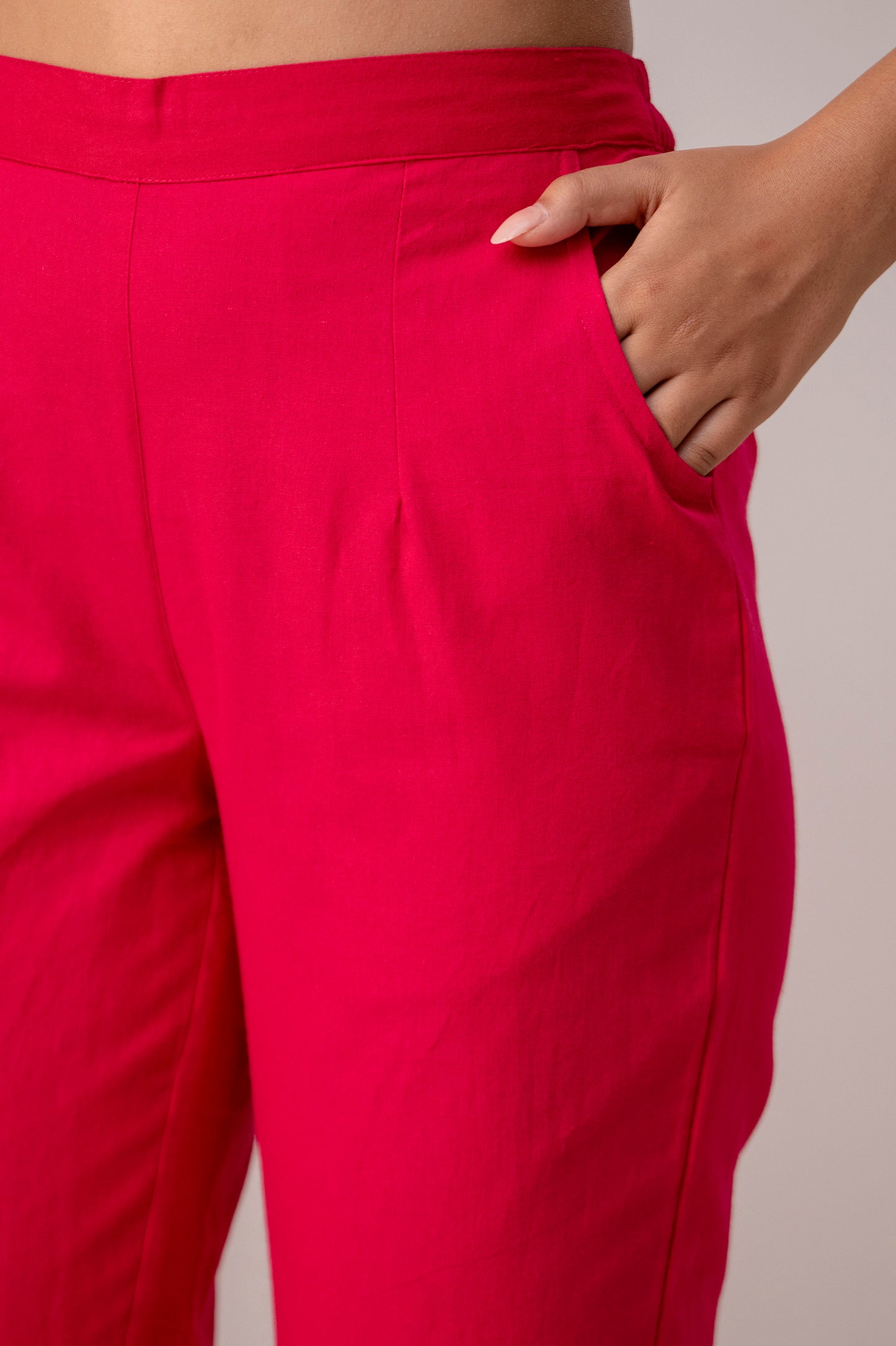 All-Day Comfort Fuchsia Pink Pants