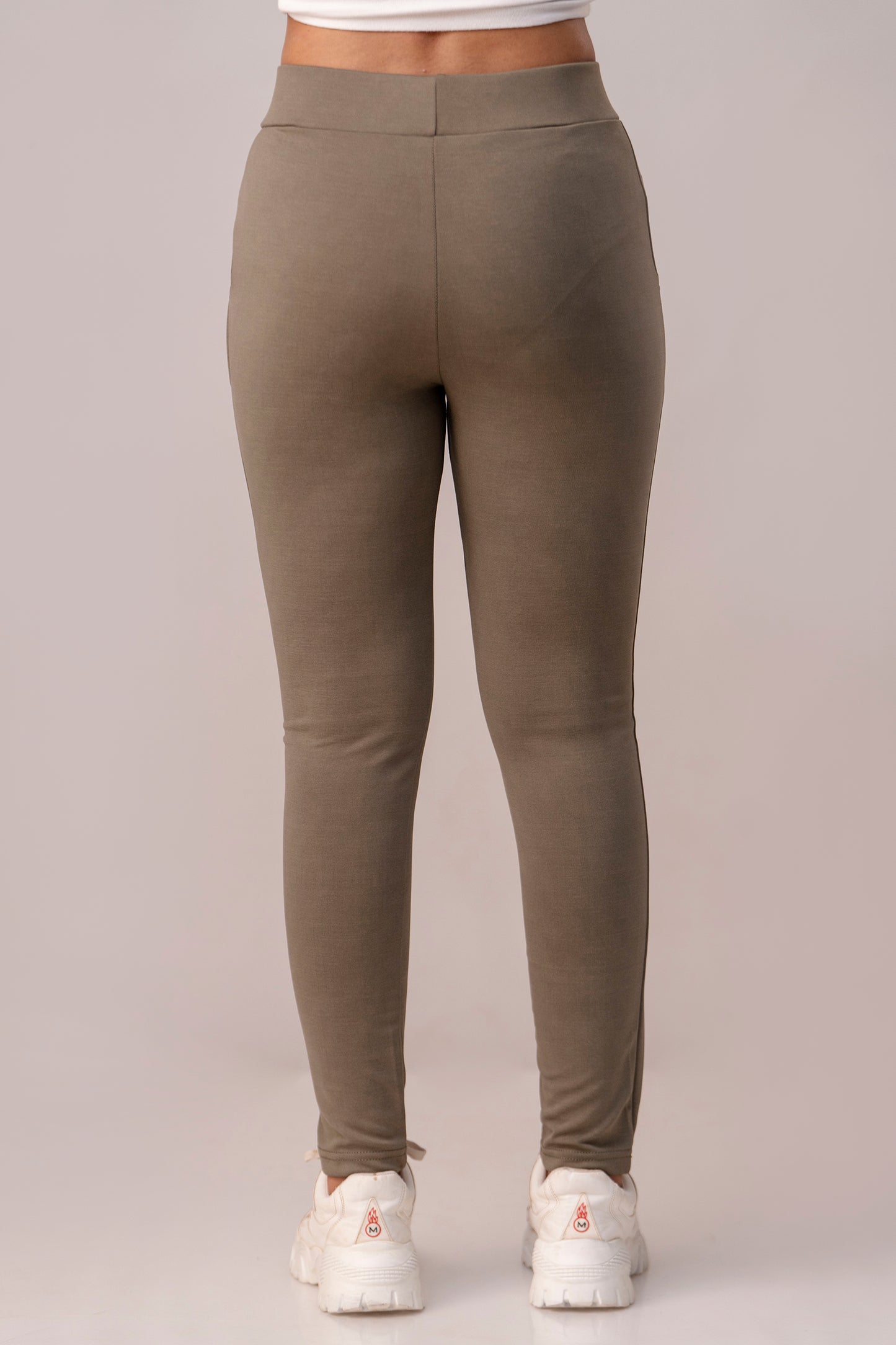 Brown Super Stretchable Jeggings