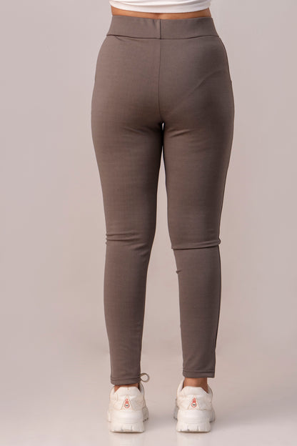 Ash Grey Super Stretchable Jeggings