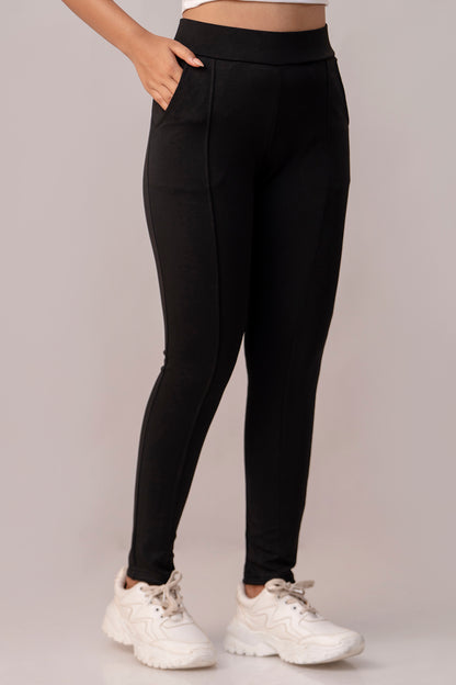 Black Super Stretchable Jeggings