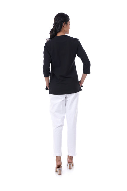 All-Day Comfort White Pants