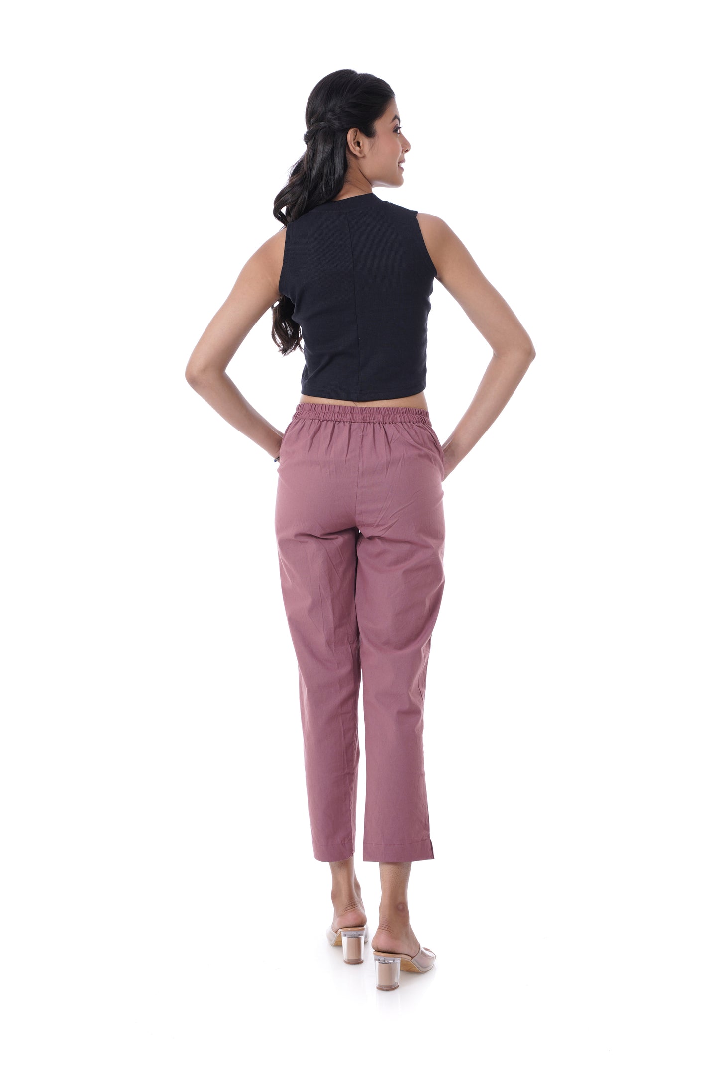 All-Day Comfort Rose Taupe Pants