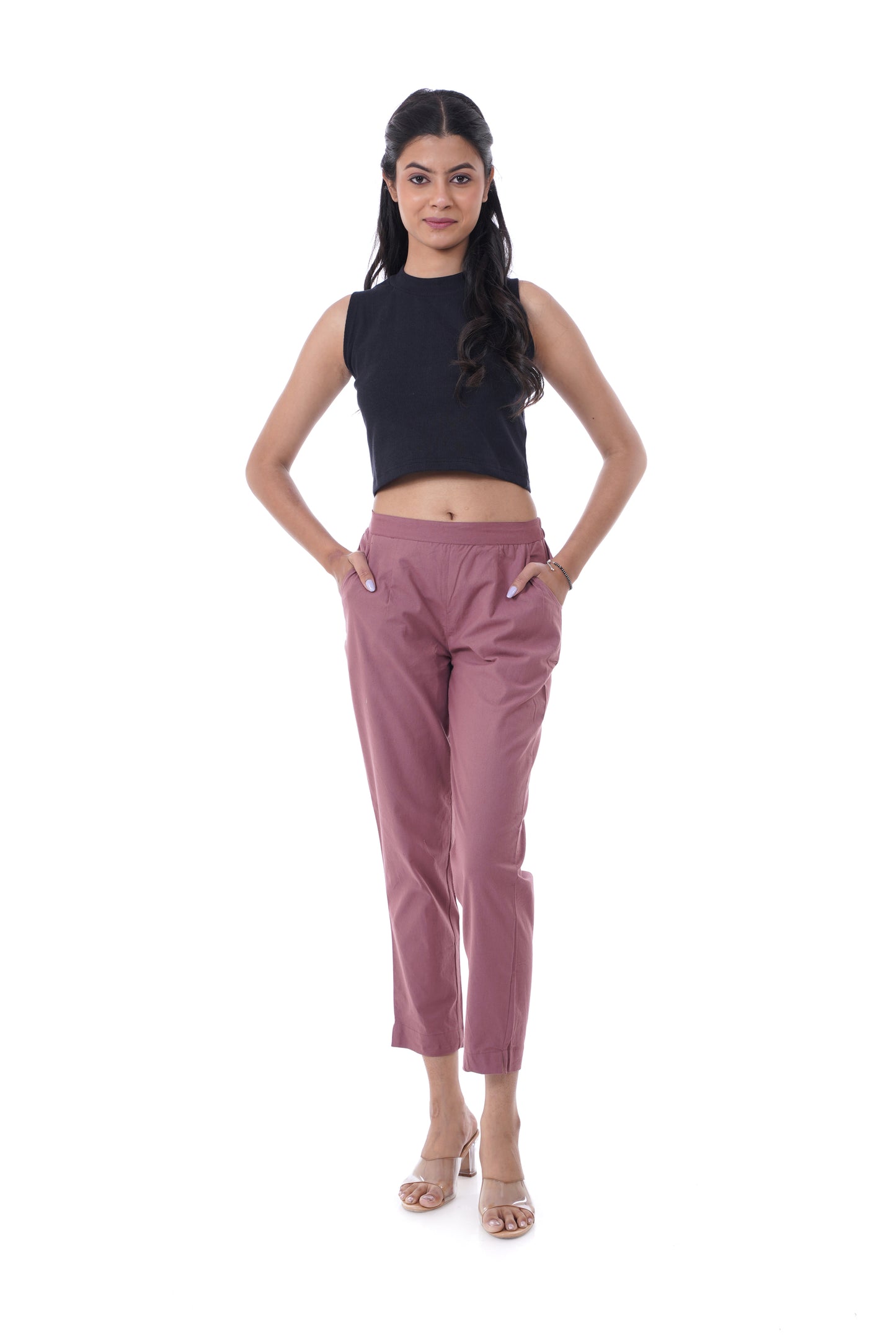 All-Day Comfort Rose Taupe Pants