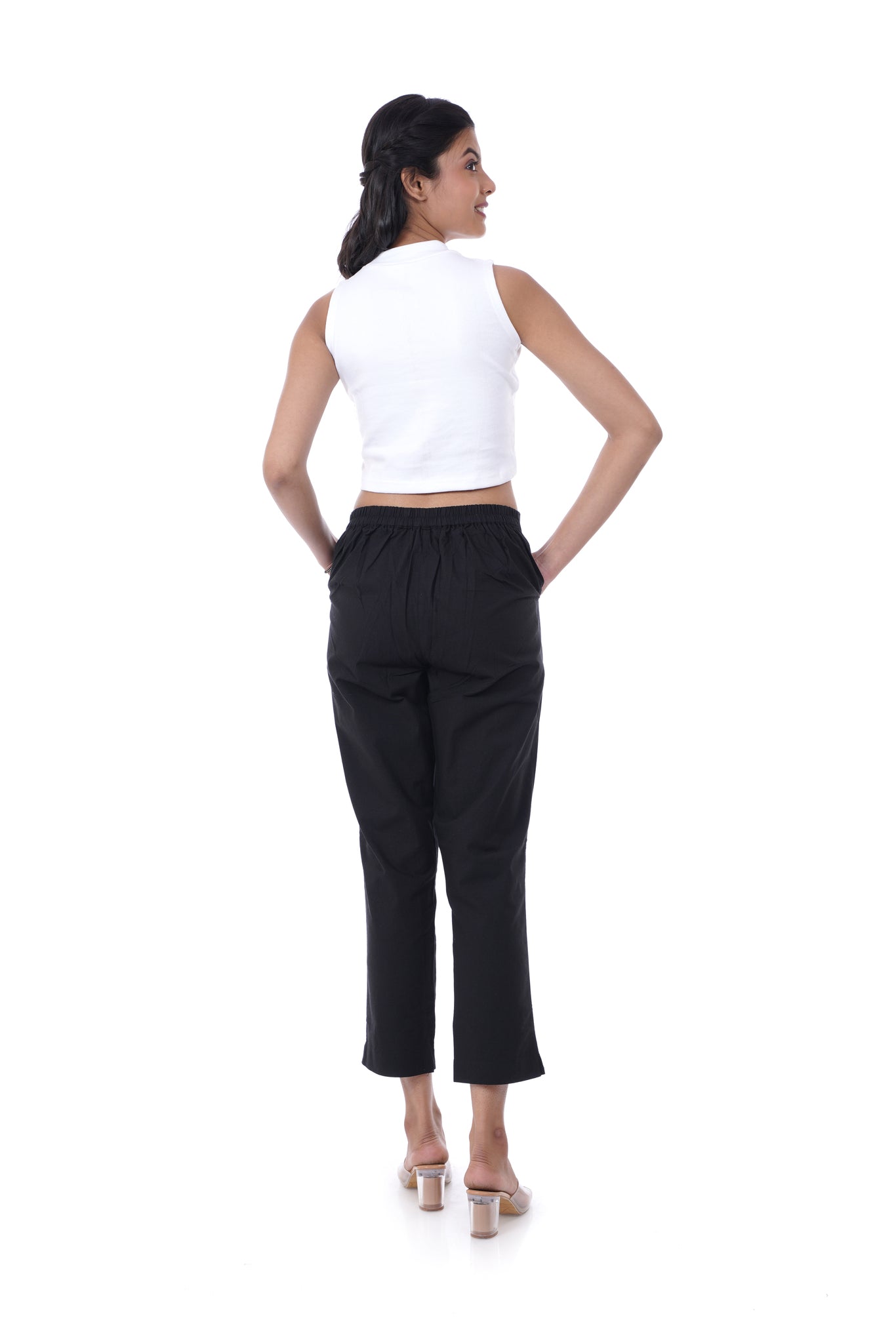 All-Day Comfort Black Pants