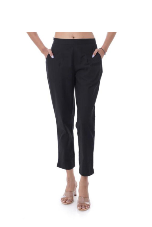 All-Day Comfort Black Pants