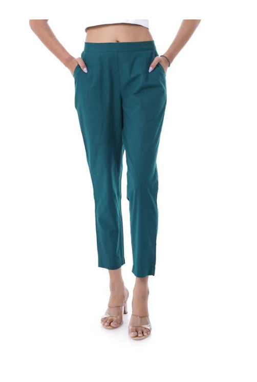 All-Day Comfort Bottle Green Pants