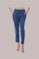 All-Day Comfort Peacock Blue Pants