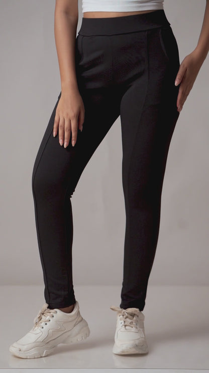 Black Super Stretchable Jeggings